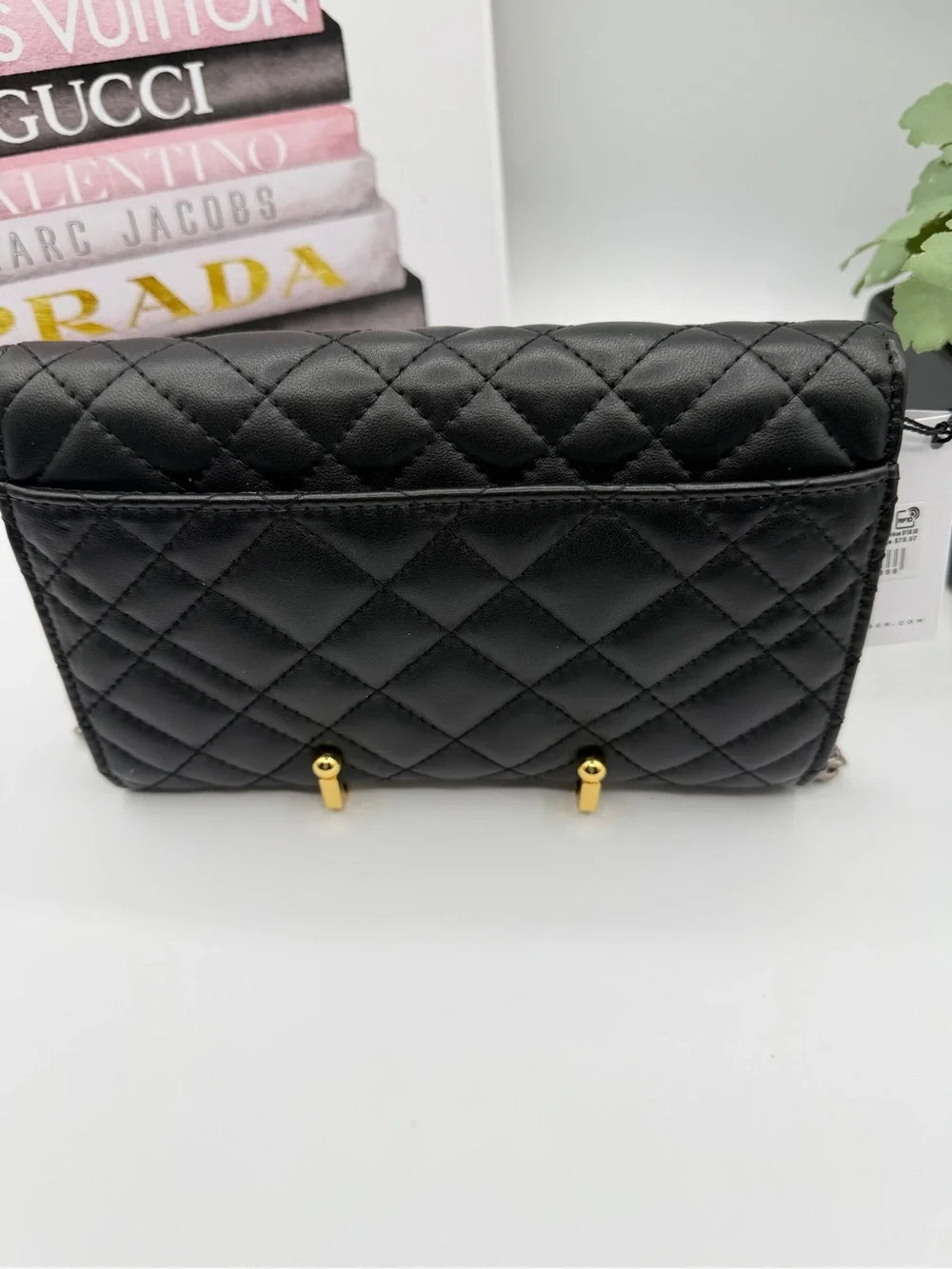 Kurt Geiger NWT Quilted Leather Chain Bag/Wallet